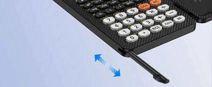 Calculator with drawing tablet