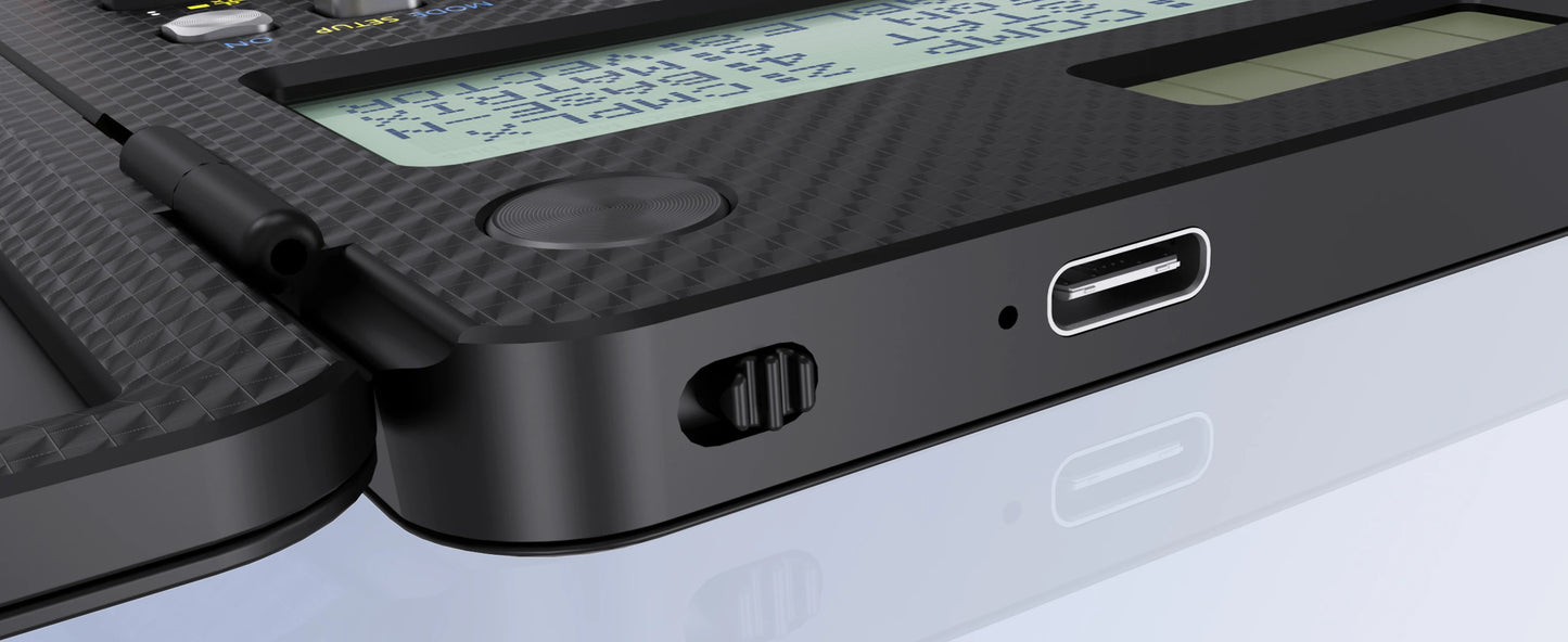 Calculator with drawing tablet